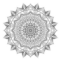 luxe mandala decoratief ronde ornament kan worden gebruikt voor Ramadan patroon bloem gemakkelijk kunst, Indisch puja alpen, groet kaart, telefoon geval afdrukken, enz vector