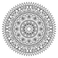 luxe mandala decoratief ronde ornament kan worden gebruikt voor Ramadan patroon bloem gemakkelijk kunst, Indisch puja alpen, groet kaart, telefoon geval afdrukken, enz vector