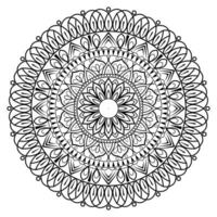 luxe mandala decoratief ronde ornament kan worden gebruikt voor Ramadan patroon bloem gemakkelijk kunst, Indisch puja alpen, groet kaart, telefoon geval afdrukken, enz vector