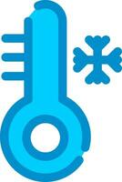 thermometer creatief icoon ontwerp vector