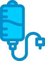 transfusie creatief icoon ontwerp vector