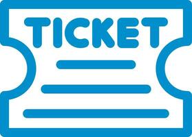 ticket creatief icoon ontwerp vector