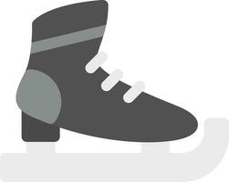 ijs skates creatief icoon ontwerp vector