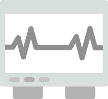 elektrocardiogram creatief icoon ontwerp vector