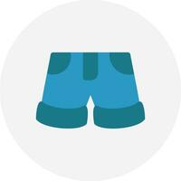 shorts creatief icoon ontwerp vector