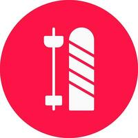 skis creatief icoon ontwerp vector