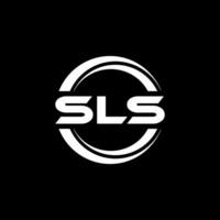 sls brief logo ontwerp, inspiratie voor een uniek identiteit. modern elegantie en creatief ontwerp. watermerk uw succes met de opvallend deze logo. vector