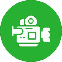 video camera creatief icoon ontwerp vector