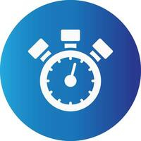 stopwatch creatief icoon ontwerp vector