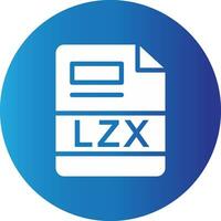 lzx creatief icoon ontwerp vector