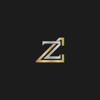 cz, zc, c en z abstract eerste monogram brief alfabet logo ontwerp vector