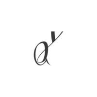 alfabet letters initialen monogram logo ay, ya, a en y vector