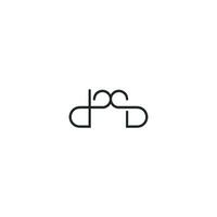 dx, xd, d en X abstract eerste monogram brief alfabet logo ontwerp vector