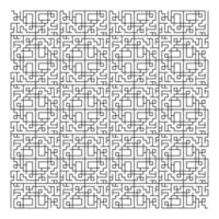 doolhof puzzel spel vector patroon