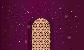 Ramadan banier prachtig luxe achtergrond element vector. moslims' vakantie achtergrond ontwerp voor allemaal Islamitisch festival zo net zo, eid ul fitr, eid ul adha, Ramadan vector