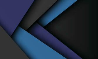 abstract achtergrond in zacht grijs en blauw kleuren Aan een zwart achtergrond. meetkundig kunst ontwerp met een stack van kleuren concept dat is modern, gemakkelijk en zacht. geschikt voor affiches, dekt, banners vector