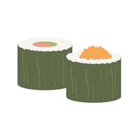 japans sushi eten vector