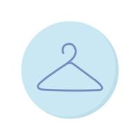 hanger kleding icoon vector