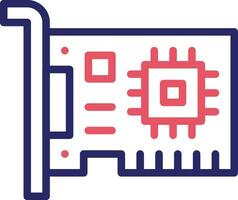 netwerk koppel kaart vector icoon