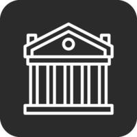 Parthenon vector icoon