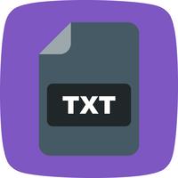 TXT Vector pictogram