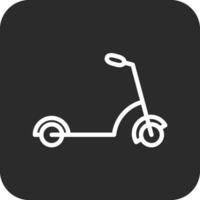 kick scooter vector icon