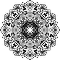 circulaire patroon mandala kunst achtergrond decoratie vector