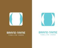 brief logo voor uw bedrijf en bedrijf identiteit vector