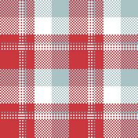 plaids patroon naadloos. Schotse ruit naadloos patroon traditioneel Schots geweven kleding stof. houthakker overhemd flanel textiel. patroon tegel swatch inbegrepen. vector