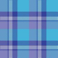 plaid patroon naadloos. Schotse ruit plaid vector naadloos patroon. traditioneel Schots geweven kleding stof. houthakker overhemd flanel textiel. patroon tegel swatch inbegrepen.