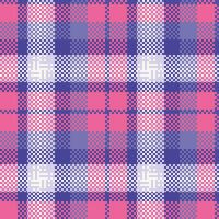 plaid patronen naadloos. Schotse ruit plaid vector naadloos patroon. traditioneel Schots geweven kleding stof. houthakker overhemd flanel textiel. patroon tegel swatch inbegrepen.