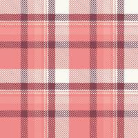 Schotse ruit plaid naadloos patroon. katoenen stof patronen. sjabloon voor ontwerp ornament. naadloos kleding stof textuur. vector illustratie