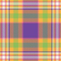 plaid patronen naadloos. katoenen stof patronen flanel overhemd Schotse ruit patronen. modieus tegels voor achtergronden. vector