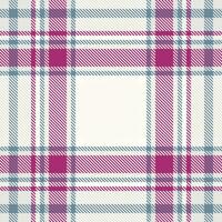 Schotse ruit plaid patroon naadloos. katoenen stof patronen. voor sjaal, jurk, rok, andere modern voorjaar herfst winter mode textiel ontwerp. vector