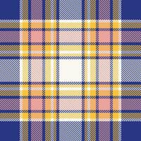 Schots Schotse ruit plaid naadloos patroon, controleur patroon. sjabloon voor ontwerp ornament. naadloos kleding stof textuur. vector illustratie