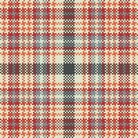 Schotse ruit patroon naadloos. zoet plaid patroon sjabloon voor ontwerp ornament. naadloos kleding stof textuur. vector