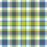 plaids patroon naadloos. abstract controleren plaid patroon traditioneel Schots geweven kleding stof. houthakker overhemd flanel textiel. patroon tegel swatch inbegrepen. vector