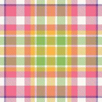 plaid patronen naadloos. Schotse ruit naadloos patroon voor sjaal, jurk, rok, andere modern voorjaar herfst winter mode textiel ontwerp. vector