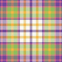 plaid patronen naadloos. klassiek plaid Schotse ruit voor overhemd afdrukken, kleding, jurken, tafelkleden, dekens, beddengoed, papier, dekbed, stof en andere textiel producten. vector