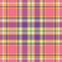 plaid patronen naadloos. katoenen stof patronen naadloos Schotse ruit illustratie vector reeks voor sjaal, deken, andere modern voorjaar zomer herfst winter vakantie kleding stof afdrukken.