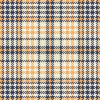 plaid patroon naadloos. Schotse ruit naadloos patroon traditioneel Schots geweven kleding stof. houthakker overhemd flanel textiel. patroon tegel swatch inbegrepen. vector