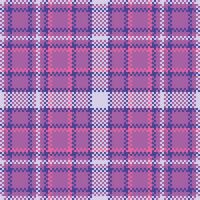 plaid patroon naadloos. katoenen stof patronen voor overhemd afdrukken, kleding, jurken, tafelkleden, dekens, beddengoed, papier, dekbed, stof en andere textiel producten. vector