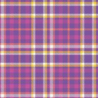 Schotse ruit plaid vector naadloos patroon. Schots plaid, voor sjaal, jurk, rok, andere modern voorjaar herfst winter mode textiel ontwerp.