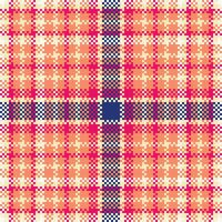 plaid patroon naadloos. Schotse ruit plaid vector naadloos patroon. flanel overhemd Schotse ruit patronen. modieus tegels voor achtergronden.