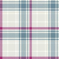 Schotse ruit plaid patroon naadloos. Schotse ruit naadloos patroon. naadloos Schotse ruit illustratie vector reeks voor sjaal, deken, andere modern voorjaar zomer herfst winter vakantie kleding stof afdrukken.