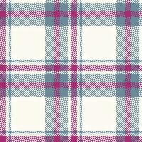 Schotse ruit plaid patroon naadloos. katoenen stof patronen. voor sjaal, jurk, rok, andere modern voorjaar herfst winter mode textiel ontwerp. vector