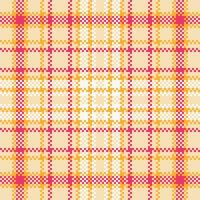 plaid patroon naadloos. abstract controleren plaid patroon traditioneel Schots geweven kleding stof. houthakker overhemd flanel textiel. patroon tegel swatch inbegrepen. vector