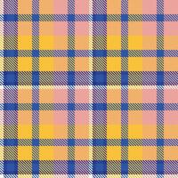 Schots Schotse ruit plaid naadloos patroon, schaakbord patroon. voor sjaal, jurk, rok, andere modern voorjaar herfst winter mode textiel ontwerp. vector