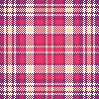 plaid patronen naadloos. controleur patroon voor overhemd afdrukken, kleding, jurken, tafelkleden, dekens, beddengoed, papier, dekbed, stof en andere textiel producten. vector