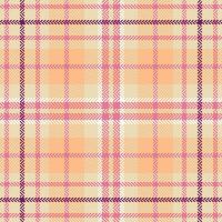 plaid patronen naadloos. klassiek plaid Schotse ruit voor sjaal, jurk, rok, andere modern voorjaar herfst winter mode textiel ontwerp. vector